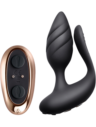 Rocks-Off Cocktail Anus & Vagina Dual pāru vibrators