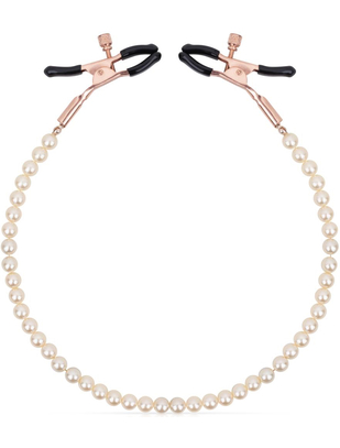 Rosy Gold nibuklambrid pärlitega