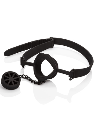 CalExotics Scandal Black Silicone Stopper Gag