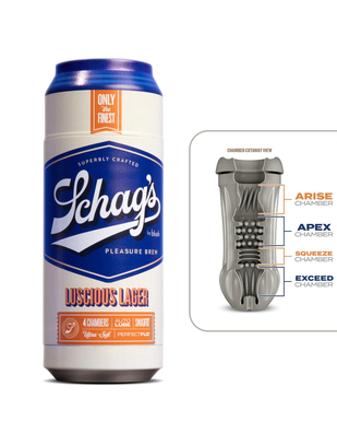 Schag's Luscious Lager 4 Chamber Self-Lube Masturbator