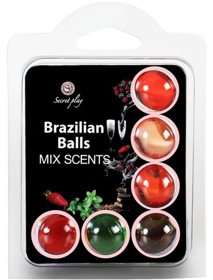 Secret Play набор шариков с ароматическим массажным маслом