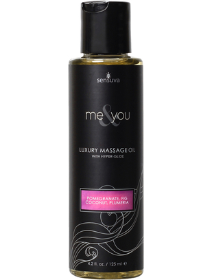 Sensuva Me & You afrodiziakų masažinis aliejus (125 ml)