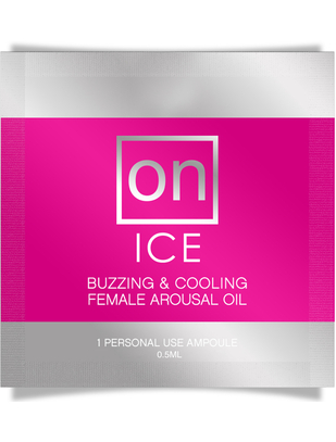 Sensuva "ON Ice" sužadinimo aliejus jai (0,5 / 5 ml)