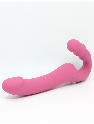 She.E.O. wibrator strap-on bez pasków z pilotem