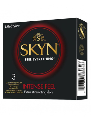 SKYN Skyn Intense Feel kondoomid (3 tk)