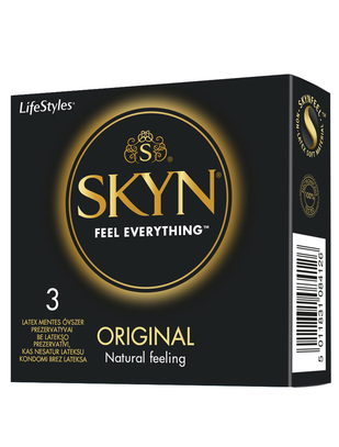 SKYN Original prezervatyvai (3 / 10 vnt.)