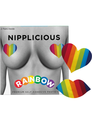 Spencer & Fleetwood Nipplicious Rainbow пэстис