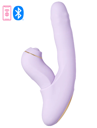 Svakom DuoGlow interaktywny wibrator ze stymulatorem łechtaczki