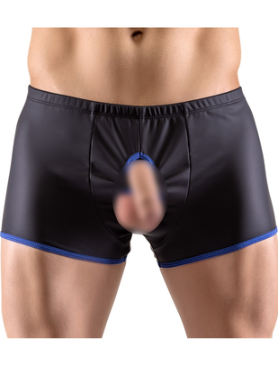 Svenjoyment black matte look open trunks