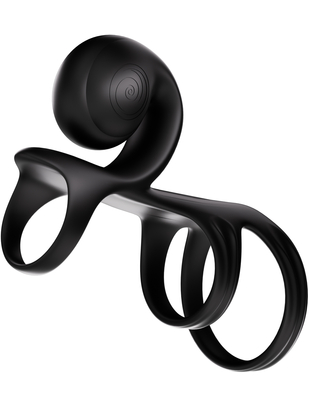 SVibe Jovi Arc насадка с клиторальным вибратором на член