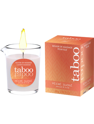 Taboo Péché Sucré masāžas svece (60 g)