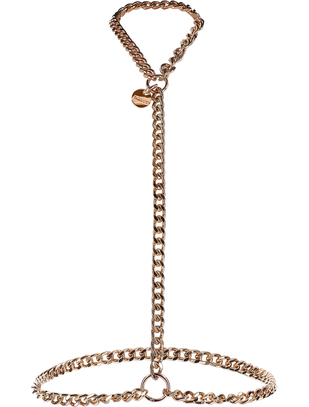 Taboom Dona gold-coloured chain harness