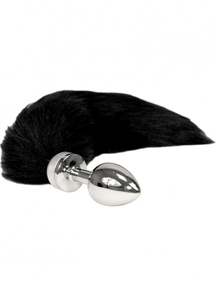 Let's Play Tail Butt Plug Black