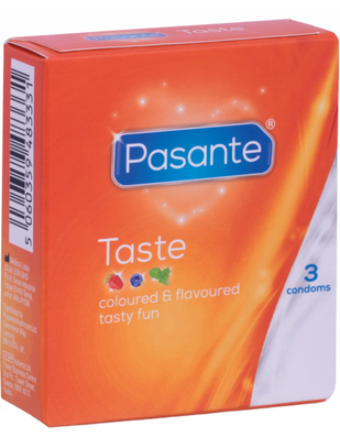 Pasante Taste prezervatyvai (3 / 12 / 144 vnt.)