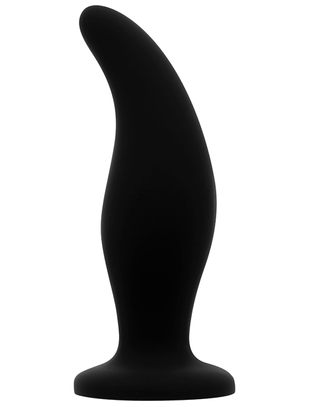 Temptation Unboxed Curved Butt Plug With Suction Cup