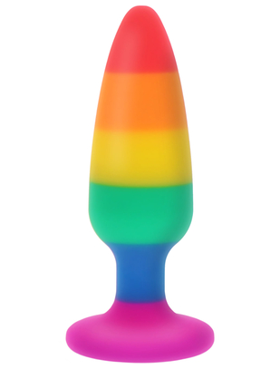 TOYJOY Pride Rainbow Hunk analinis kaištis