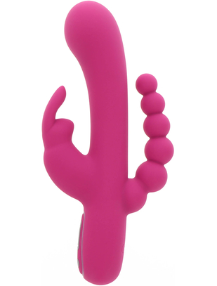 TOYJOY Triple Bliss vibratorius su klitorio stimuliatoriumi