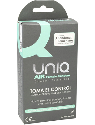 Uniq Air женские презервативы (3 шт.)