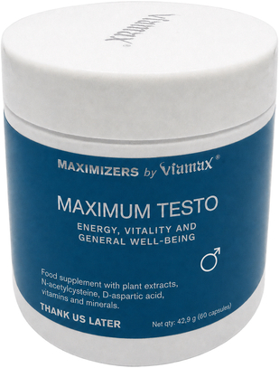 Viamax Maximum Testo uztura bagātinātājs 60 kapsulas
