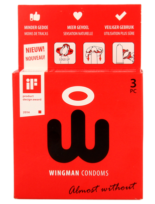 Wingman condoms (3 pcs)