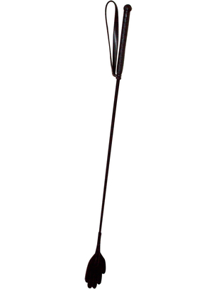 Zado черный хлыст со шлепком в форме ладони