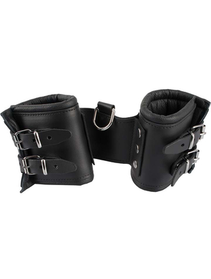 Zado Extra Wide Leather Handcuffs