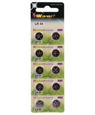 Hi-Watt Baterie LR44 (10 szt.)