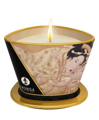 Shunga ароматическая массажная свеча (170 ml) - Ваниль