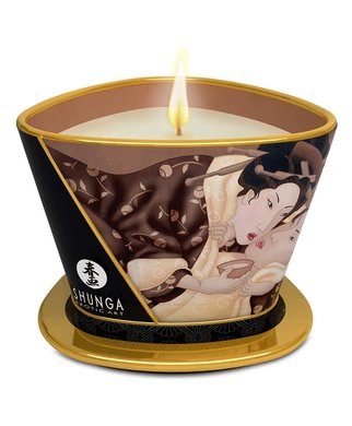 Shunga aromātiska masāžas svece (170 ml) - Šokolāde