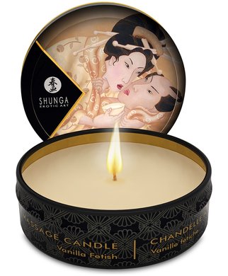 Shunga ароматическая массажная свеча (30 мл) - Ваниль
