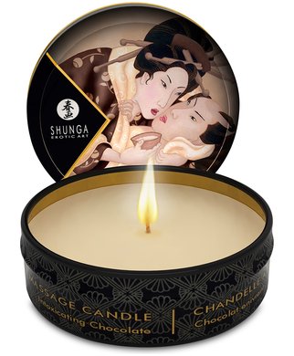 Shunga ароматическая массажная свеча (30 мл) - Шоколад