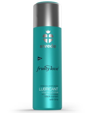 Swede Fruity Love flavored lubricant (50 ml) - Black currant & lime