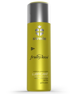 Swede Fruity Love flavored lubricant (50 ml) - Vanilla & gold pear