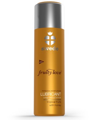 Swede Fruity Love flavored lubricant (50 ml) - Tropical fruits & honey