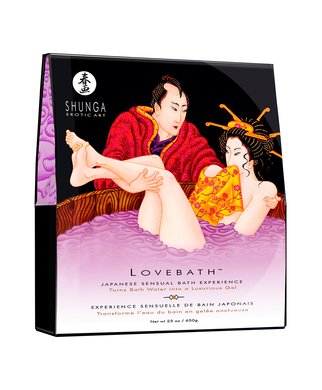 Shunga Lovebath komplekts jutekliskajam vannas rituālam - Sensual Lotus