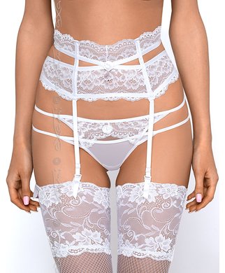 Axami Sexy Angelic white garter belt - S