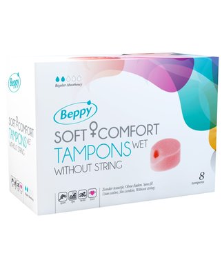 Beppy Soft Comfort tamponi ar pienskābi saturošu gelu (1 / 8 / 30 gab.) - 8 gab.