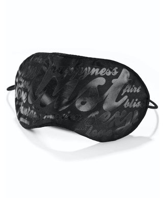 Bijoux Indiscrets Blind Passion black blindfold - Black