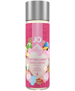 JO aromatizuotas lubrikantas su saldainų skonio (60 ml) - Cotton Candy