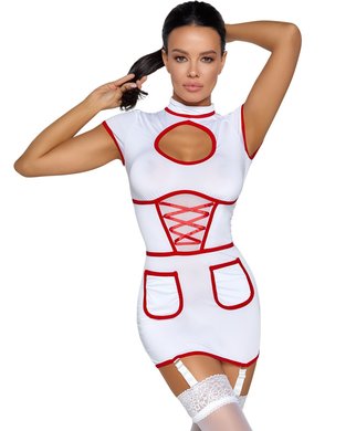 Cottelli Lingerie Nurse Erotic Dress - S