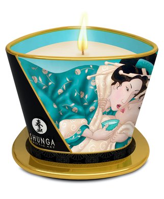 Shunga ароматическая массажная свеча (170 мл) - Экзотические цветы