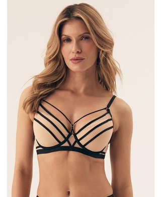 ESOTIQ Blanca nude push-up liemenėlė - 65D