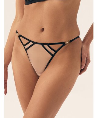 ESOTIQ Blanca sheer nude panties - S