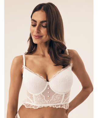 ESOTIQ Bogata white push-up bra - 65D