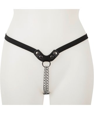 Fetish Collection стринги с цепями - S-L