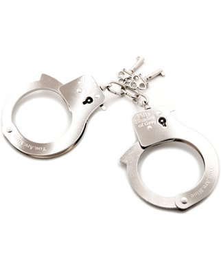 Fifty Shades of Grey You are Mine handcuffs - Silver coloured