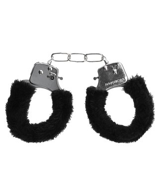 Ouch! Furry Handcuffs - Black