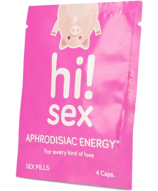 Hi! Sex Energy maisto papildas 4 kapsulės - 4 kapsulės