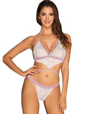 Obsessive Lilyanne valgest pitsist bodi - L/XL