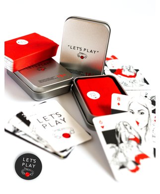 Latvian StuffBook Let's Play Playing Cards - 54 cards